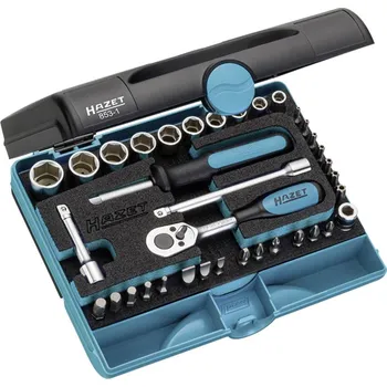 Hazet sada nástrčných klíčů, metrický, 1/4 (6,3 mm), 36dílná, 853-1