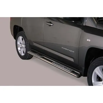 Boční ochrana JEEP Compass 2007-10 Misutonida DSP/205 Leštěný nerez