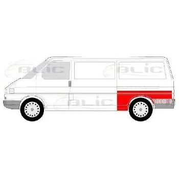 Blatník karosérie zadní blatník, 5875143,9558533,6504-01-9558533P,, ECAR, 956683-3