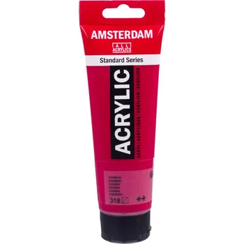 Vodová barva Akrylová barva Amsterdam Standard - 318 Carmine Objem: 120 ml