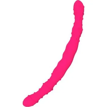 Dildo Dildo DREAM TOYS SILICONE DOUBLE pink | Dream Toys