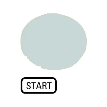 vypínač EATON 218329 M22-XDL-W-GB1 Čočky do prosvětlených tlačítek, plochá, START, bílá