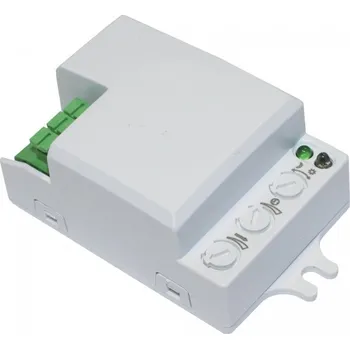 Pohybové čidlo DAM Pohybové čidlo-mikrovlnné SES73WH 500W 360° IP20 obdélníkové bílé