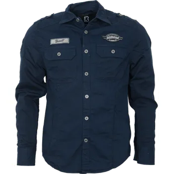 Košile Luis Vintageshirt Long Sleeve navy S