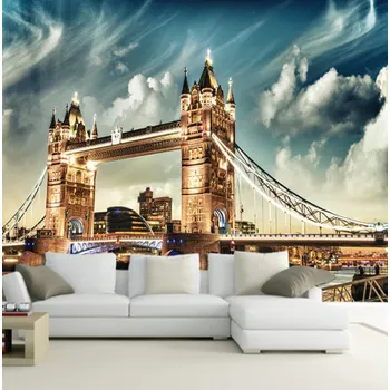 Fototapeta Solution Media 3D tapeta - London bridge MU525A 6 - Samolepící tapeta - 380-450g/m2