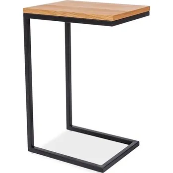 Konferenční stolek Stolek konferenční dub/černa LARGO C