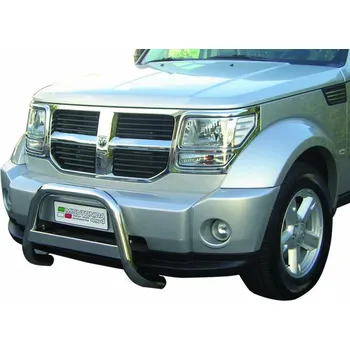 Tuning Přední ochranný rám Medium DODGE Nitro 2007- Misutonida MED/209 Leštěný nerez