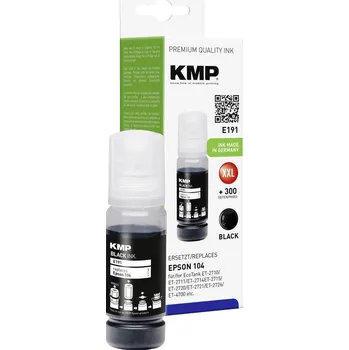 Počítač KMP Ink refill náhradní Epson 104, T00P1 kompatibilní černá 70 ml E191 1648,0001