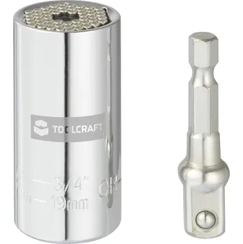 Klíč TOOLCRAFT nástrčný klíč , 1/4 (6,3 mm), 3/4 , TO-7273935