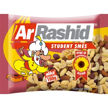 Slaná pochutina Alika Zdravé ořechy Mix Student 100g