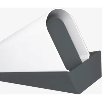 Nástěnné svítidlo LUCIS nástěnné svítidlo AULA 9,1W LED 3000K akrylátové sklo šedá AU3.L3.600.47