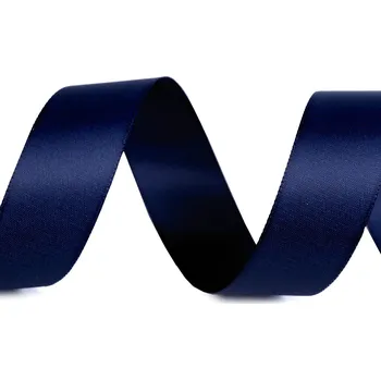 Stuha Atlasová hedvábná stuha oboulící šíře 24 mm matná