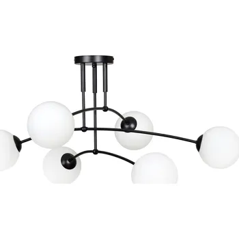 Emibig Pregos stropní světlo 6x10 W černá 670/6