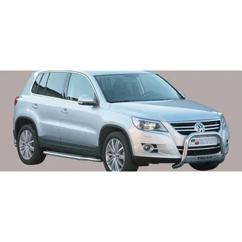 Tuning Přední ochranný rám Medium VOLKSWAGEN Tiguan 2008-11 Misutonida EC/MED/K/233 Leštěný nerez