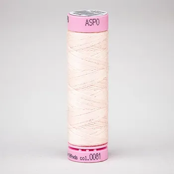 Nit Univerzální šicí nit Amann ASPO 120 polyesterová, bledá lososová 0081, návin 100m