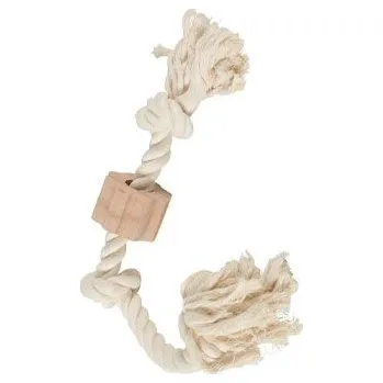 Hračka pro psa Hračka pes Přetahovadlo WILD 3 uzly Zolux