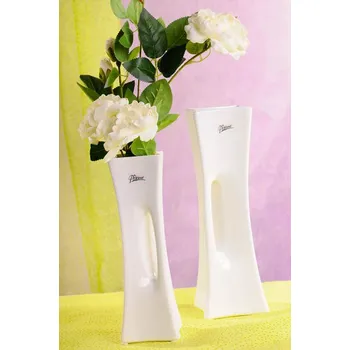 Váza Paramit X váza bílá 25 cm