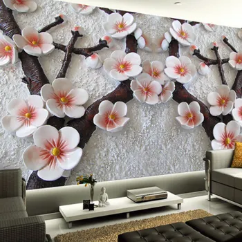 Fototapeta Solution Media 3D tapeta - Švestkový květ MU36MU36 6 - Samolepící tapeta - 380-450g/m2