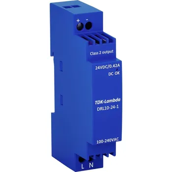 spínaný zdroj TDK-Lambda DRL10-24-1 síťový zdroj na DIN lištu 24 V 0.42 A 10 W Obsah 1 ks