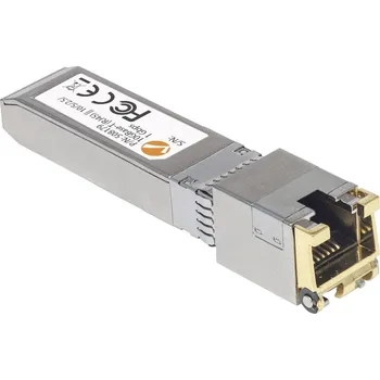 Síťový kabel Intellinet 508179 10Gb SFP+Mini-GBIC Transceiver für RJ45-Kabel 30m bis 10 Gbit/s mit Cat6a-Kabel modul transceiveru SFP