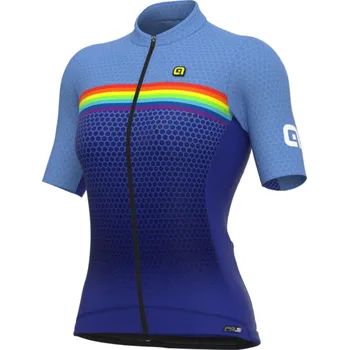 cyklistický dres ALÉ Cyklistický dres s krátkým rukávem - PR-S BRIDGE - modrá