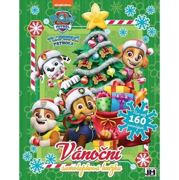 Vánoční samolepková kniha: Tlapková patrola - JIRI MODELS (2022, sešitová)