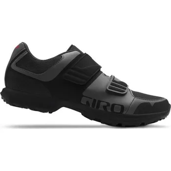 Pánské cyklistické tretry GIRO Cyklistické tretry - BERM - šedá/černá 47