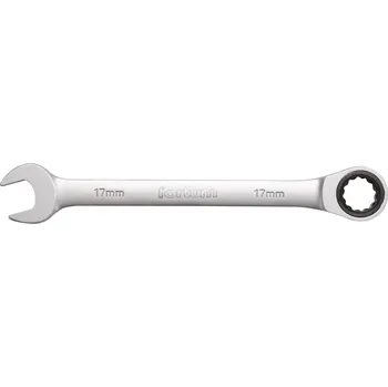 Dílna klíč ráčnový očkoplochý, 72 zubů, 18mm, L 235mm, CrV/S2, FORTUM 4720118