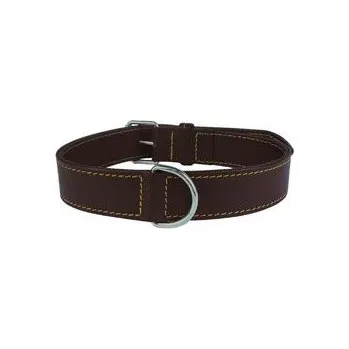 Obojek pro psa Obojek pes pravá kůže 50cm hnědý Zolux
