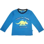 Chlapecké tričko modré Kugo MC1281 Velikost: 104