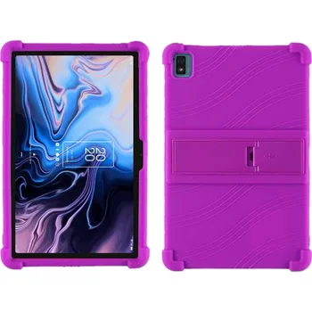 Pouzdro na tablet VSECHNONAMOBIL 57073 WAVE Silikonový obal pro TCL 10 Tab Max fialový