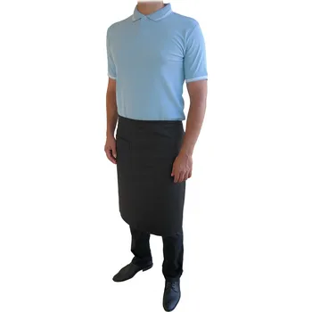 Kuchyňská zástěra Vondrak & Company | Pánské polo s pruhem - světle modré