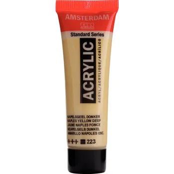 Výtvarná barva Akrylová barva Amsterdam Standard - 223 Naples Yellow Deep Objem: 20 ml