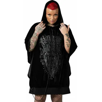 Dámská mikina mikina s kapucí dámské - Bleak - KILLSTAR - KSRA005263 - XXL