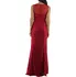 Dámské šaty Charm's Paris Společenské a plesové šaty krajkové dlouhé luxusní červené XS