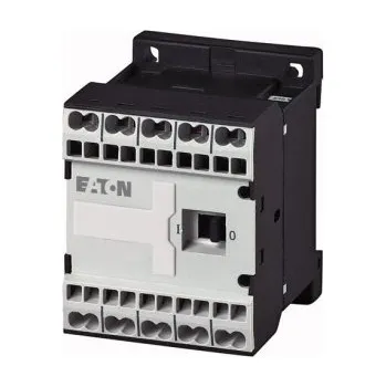Stykač EATON 230165 DILEM-10-G-C(24VDC) Malý stykač 4kW, 3pól+1Z, bezšroubové svorky, Uc=24V DC