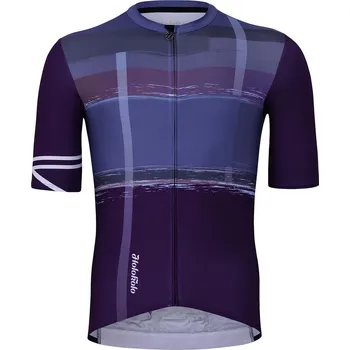cyklistický dres HOLOKOLO Cyklistický dres s krátkým rukávem - EUPHORIC ELITE - fialová S