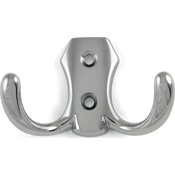 Nábytkové kování TULIP věšák Lugo chrom lesklý + šroubky (TULIP věšák Lugo chrom lesklý + šroubky)