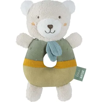 BABY FEHN měkký kroužek medvěd FehnNatur 3.0