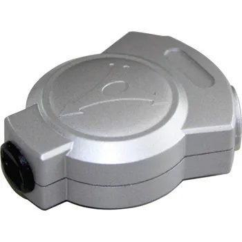 Elektrická zásuvka S-Conn 69060 Toslink digitální audio adaptér [1x Toslink zásuvka (ODT) - 2x Toslink zásuvka (ODT)] 0.00 m černá