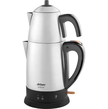 Rychlovarná konvice arzum Cayci Lux čajovar nerezová ocel