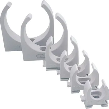 svorka Jäger Direkt 613518 svorka EN32 32 mm šedobílá (RAL 7035) 50 ks bez halogenů, bez silikonu