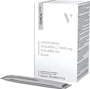 Clinical Nutricosmetics Liposomal Vitamín C + D3 + Zinek 30x 5 g