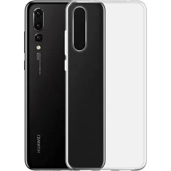 Pouzdro na mobilní telefon Silikonový obal pro Huawei P20 Pro - průhledný