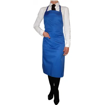 Kuchyňská zástěra Vondrak & Company | Kuchařská zástěra s laclem - modrá