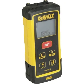 Měřící laser DEWALT DW03050 laserový měřič vzdálenosti Kalibrováno dle (ISO) 50 m