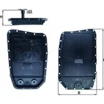 Olejová vana, automatická převodovka, , 24110403404, 24117519359, 24117522923, 24117571227, 24152333903, C2C38963, C2C6715, LR007474, KNECHT, HX 152