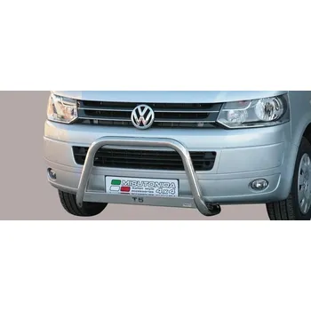 Tuning Přední ochranný rám Medium VOLKSWAGEN T5 2010- Misutonida EC/MED/K/256 Leštěný nerez