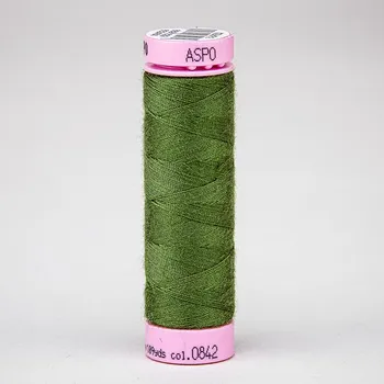 Nit Univerzální šicí nit Amann ASPO 120 polyesterová, zelená 0842, návin 100m