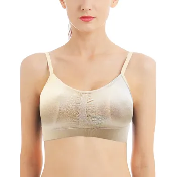 GREENICE Bezešvá lambáda s krajkou GREE-3398 Barva: Béžová, Velikost: XL/XXL